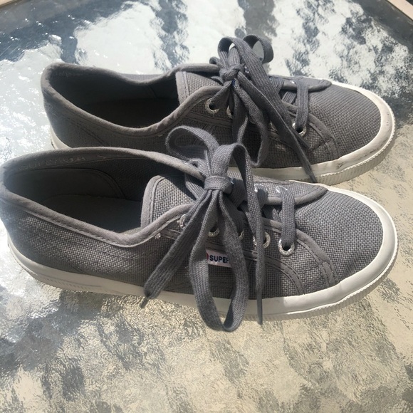 Superga Unisex Gray Cotu Classic S000010-M38 Sneakers Women's 6 Men's 4.5 - Picture 14 of 15